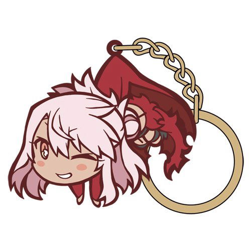 Fate/kaleid liner Prisma Illya 2wei Herz! Tsumamare Keychain: Chloe (Re-run) image 1