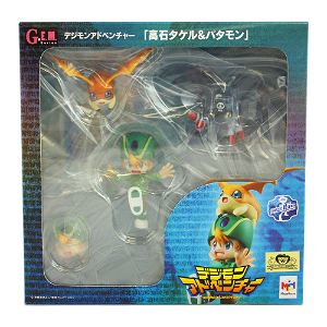 G.E.M. Series Digimon Adventure 1/10 Scale Pre-Painted PVC Figure: Takaishi Takeru & Patamon (Re-run)