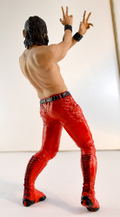 New Japan Pro-Wrestling Purokaku Heroes 1/11 Scale Pre-Painted PVC Figure: Shinsuke Nakamura (Red Costume Ver.) thumbnail 7