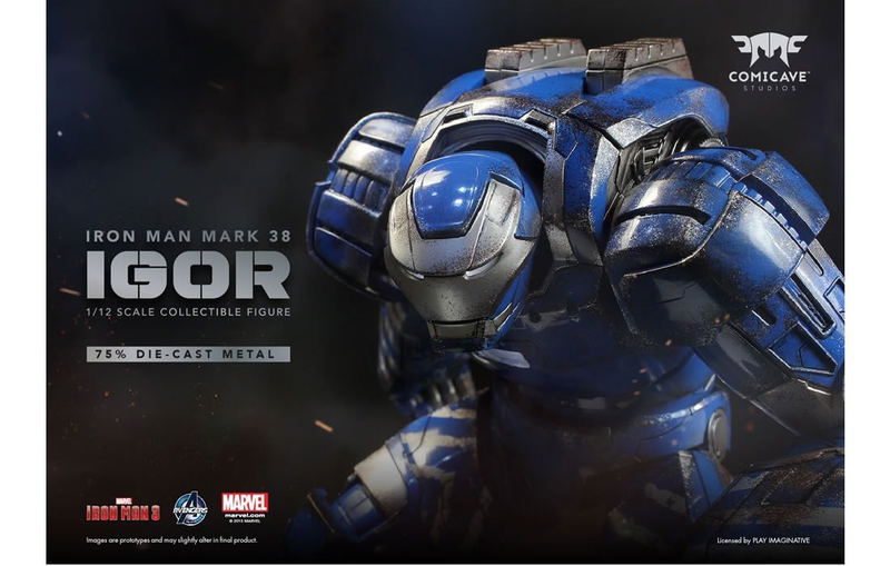 Iron Man 3 1/12 Scale Collectible Premium Figure: Iron Man Mark 38 Igor image 4