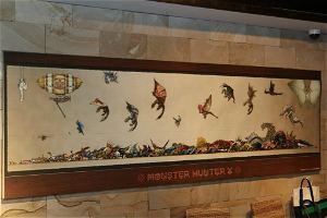 Monster Hunter X Monster Size Chart Poster