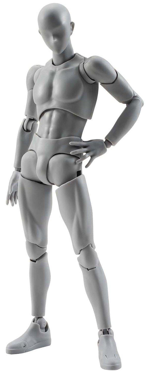 S.H.Figuarts Body-kun DX Set Gray Color Ver. image 1