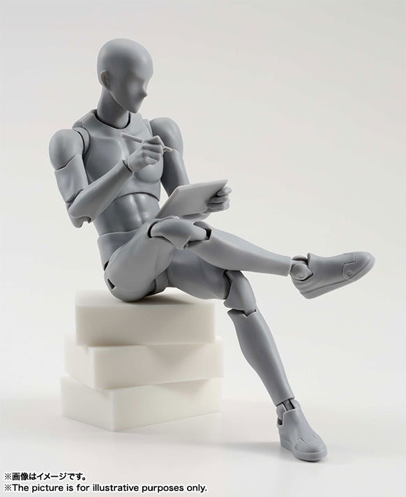 S.H.Figuarts Body-kun DX Set Gray Color Ver. image 10