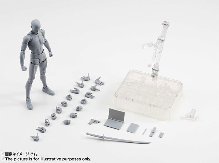S.H.Figuarts Body-kun DX Set Gray Color Ver. image 12