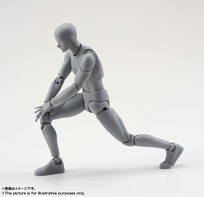S.H.Figuarts Body-kun DX Set Gray Color Ver. image 3