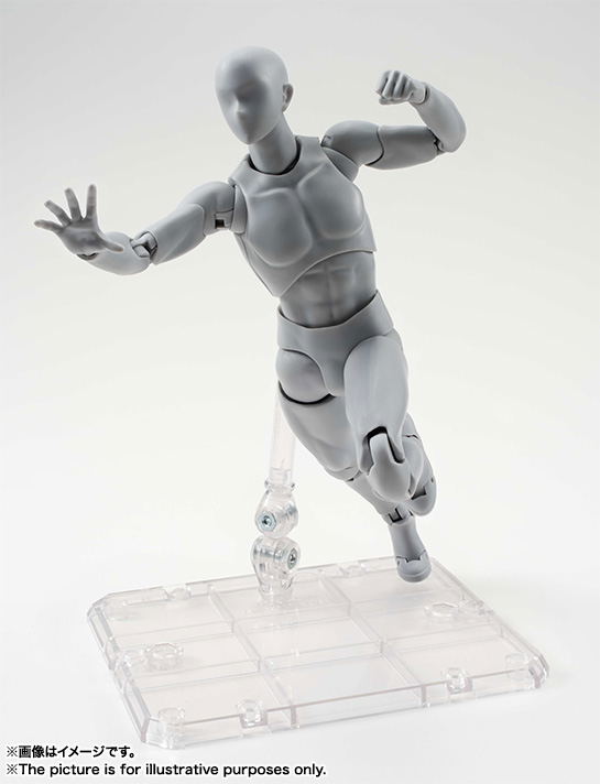 S.H.Figuarts Body-kun DX Set Gray Color Ver. image 5