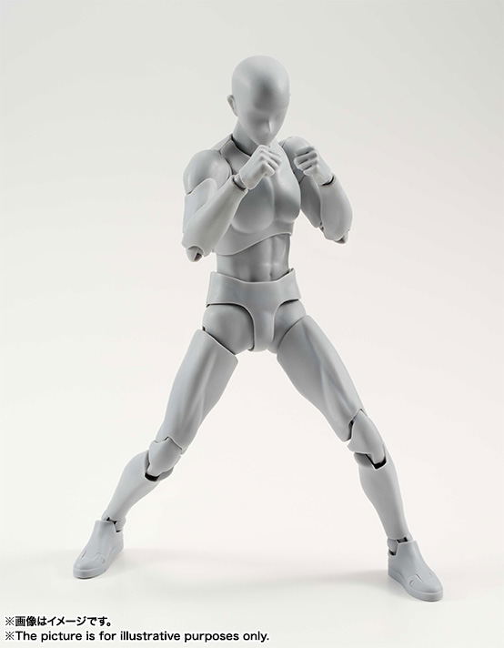 S.H.Figuarts Body-kun DX Set Gray Color Ver. image 7