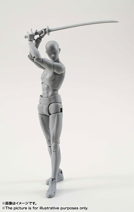 S.H.Figuarts Body-kun DX Set Gray Color Ver. image 8