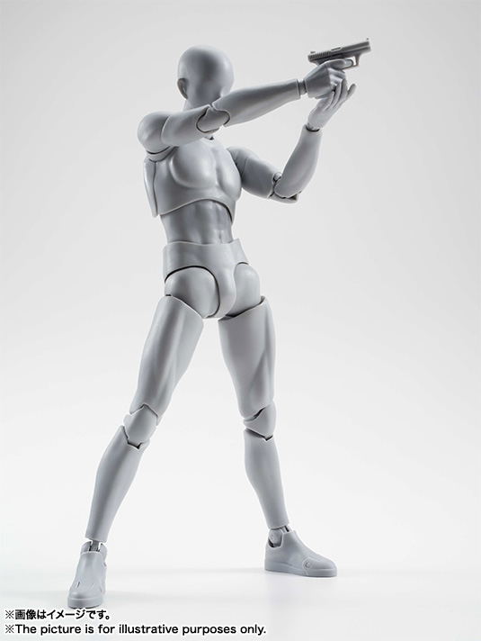 S.H.Figuarts Body-kun DX Set Gray Color Ver. image 9