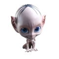 The Hobbit An Unexpected Journey Static Arts Mini Figure: Mini Gollum thumbnail 1