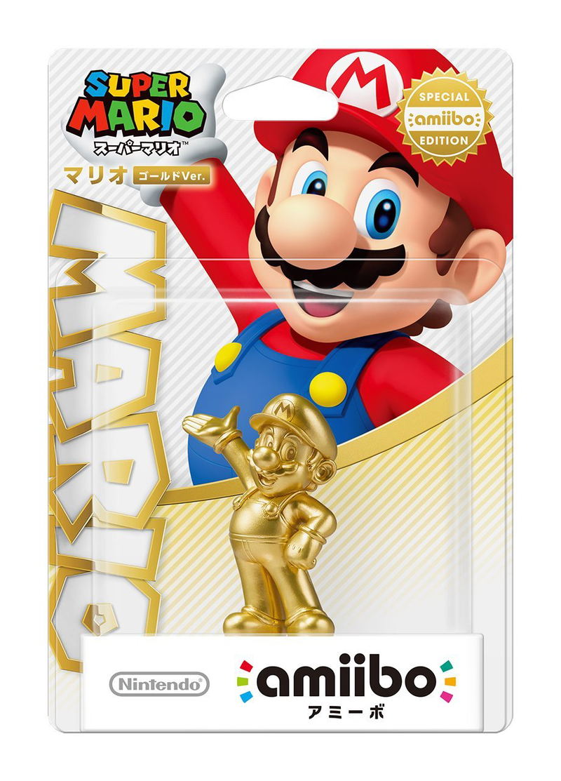 amiibo Super Mario Series Figure (Mario Gold Ver.) image 1
