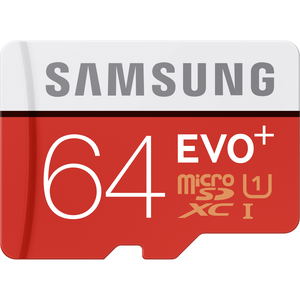 Samsung microSDXC EVO Plus 64GB, UHS-I/Class 10_