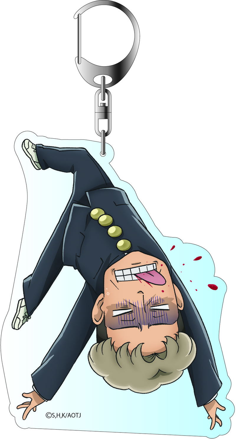 Attack on Titan Junior High Deka Key Chain: Oluo Bozado image 1