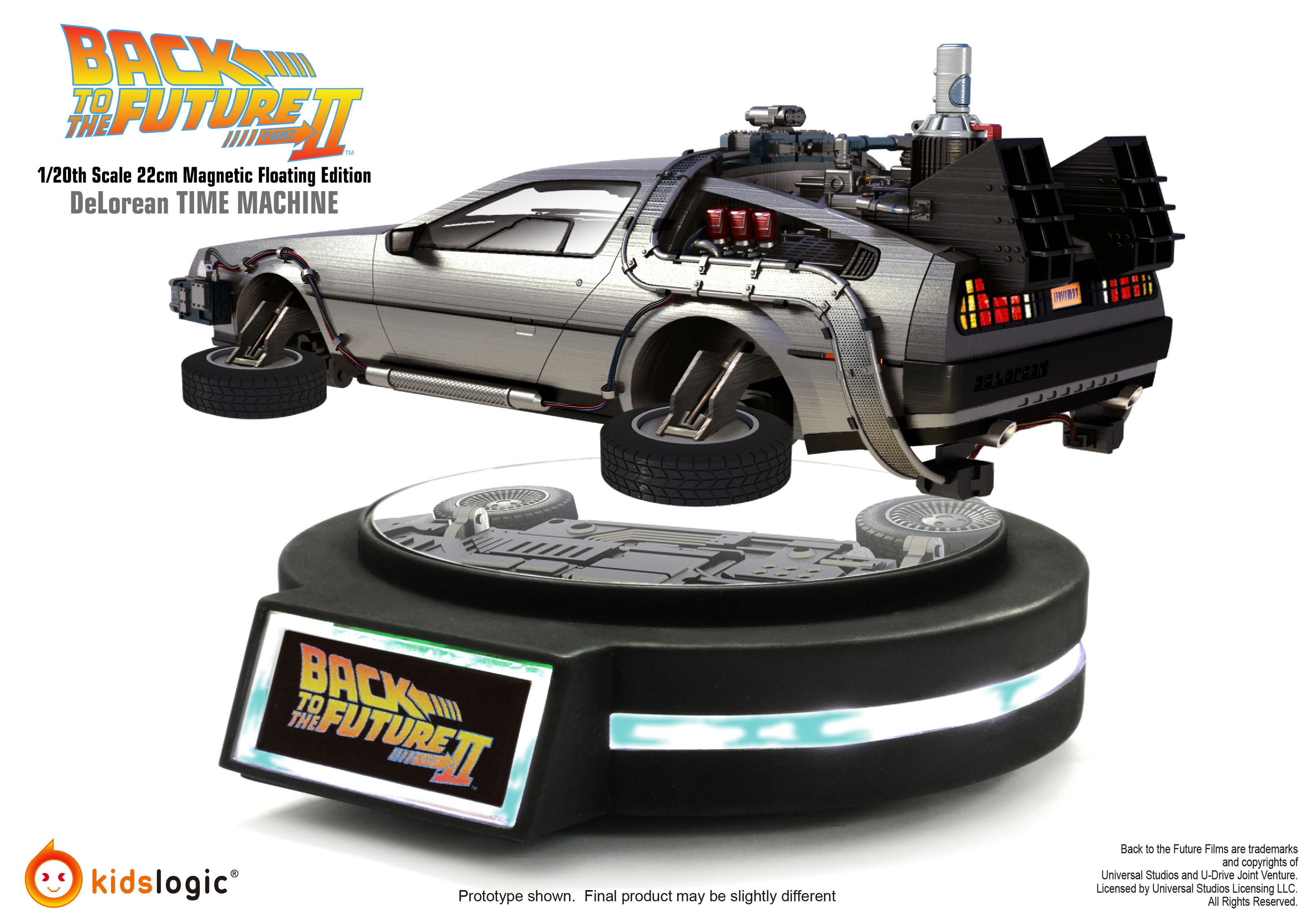 Back to the Future Part II 1/20 Scale Figure: Magnetic Floating