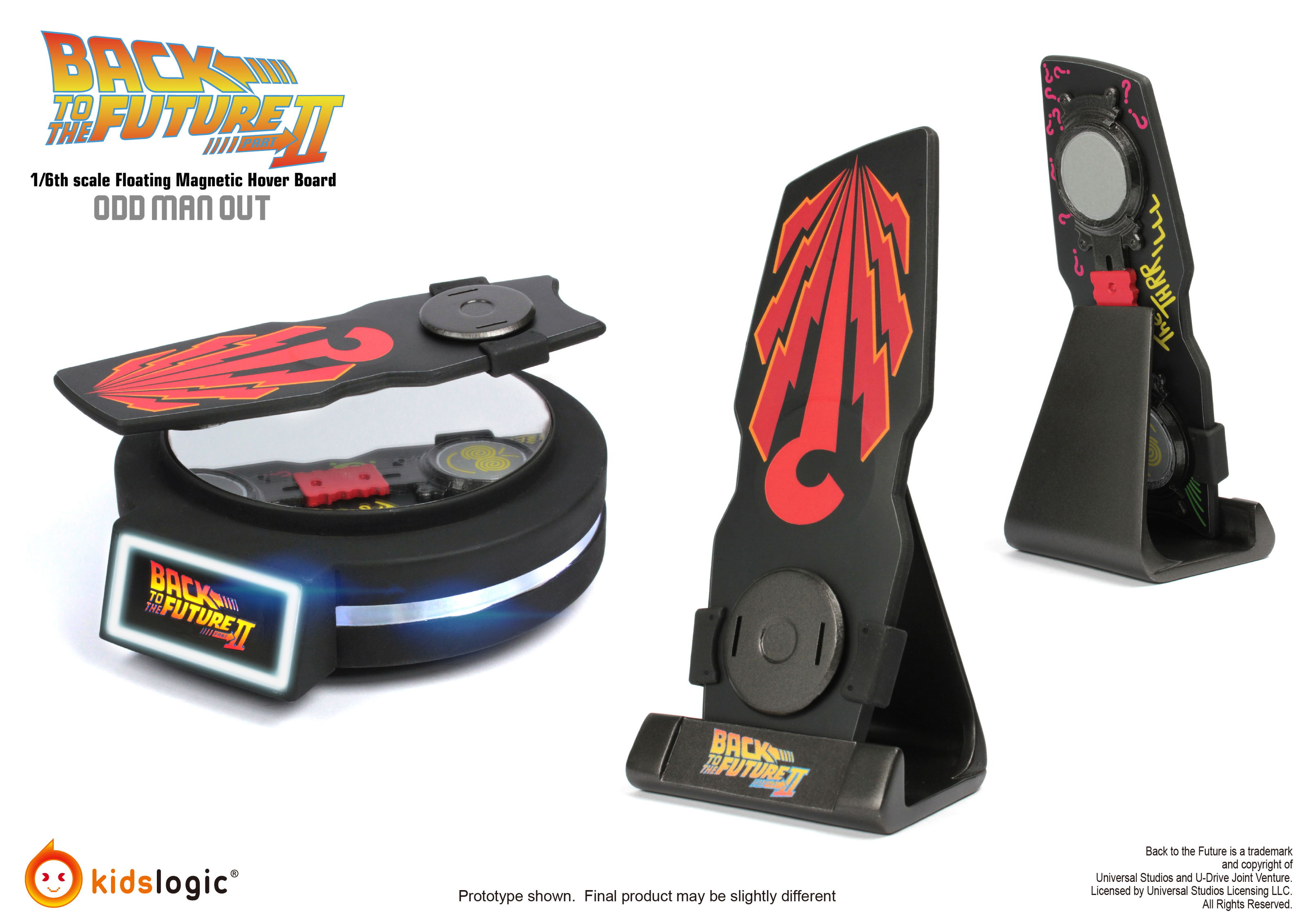 Back to the Future Part II 1/6 Scale Figure: Magnetic Floating