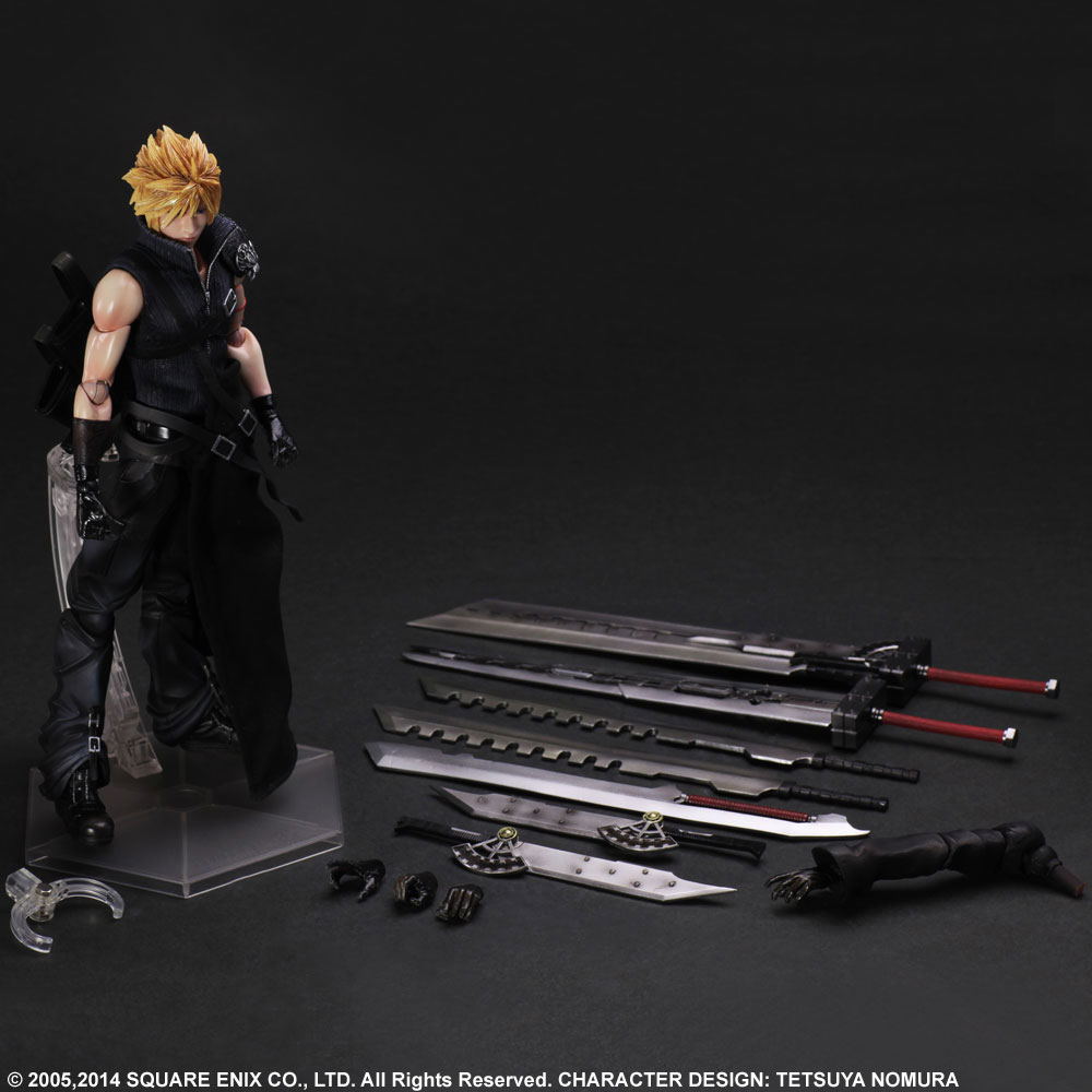 Final Fantasy VII Advent Children Play Arts Kai: Cloud Strife (Re-run)
