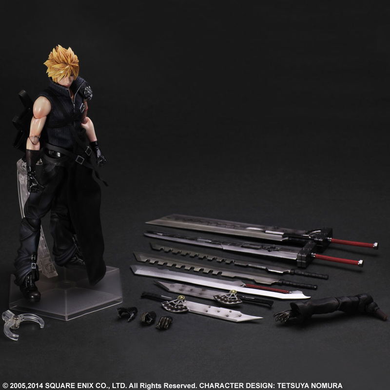 Final Fantasy VII Advent Children Play Arts Kai: Cloud Strife (Re-run) image 10