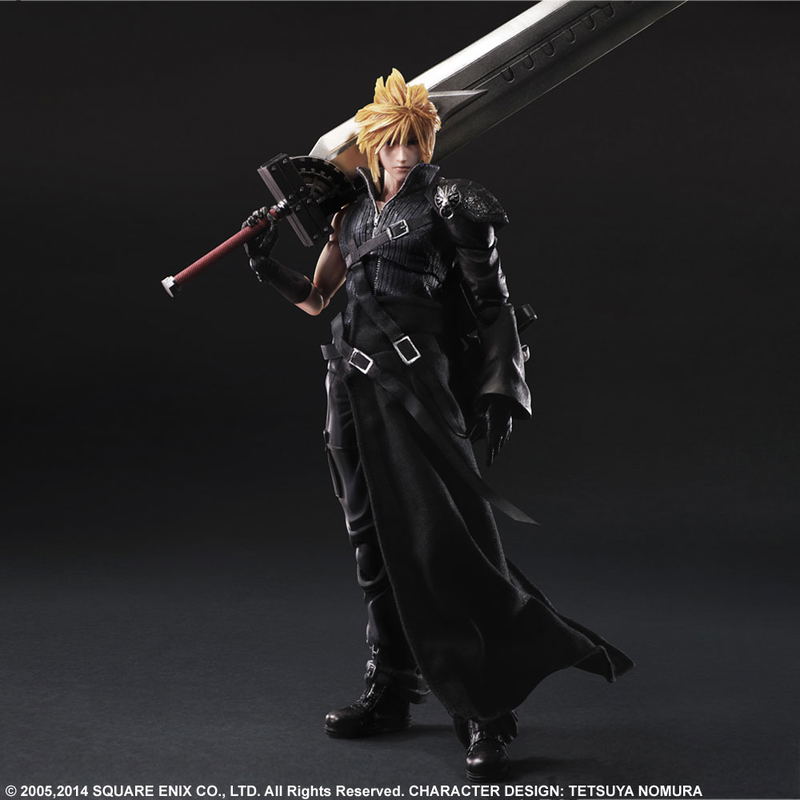 Final Fantasy VII Advent Children Play Arts Kai: Cloud Strife (Re-run) image 5