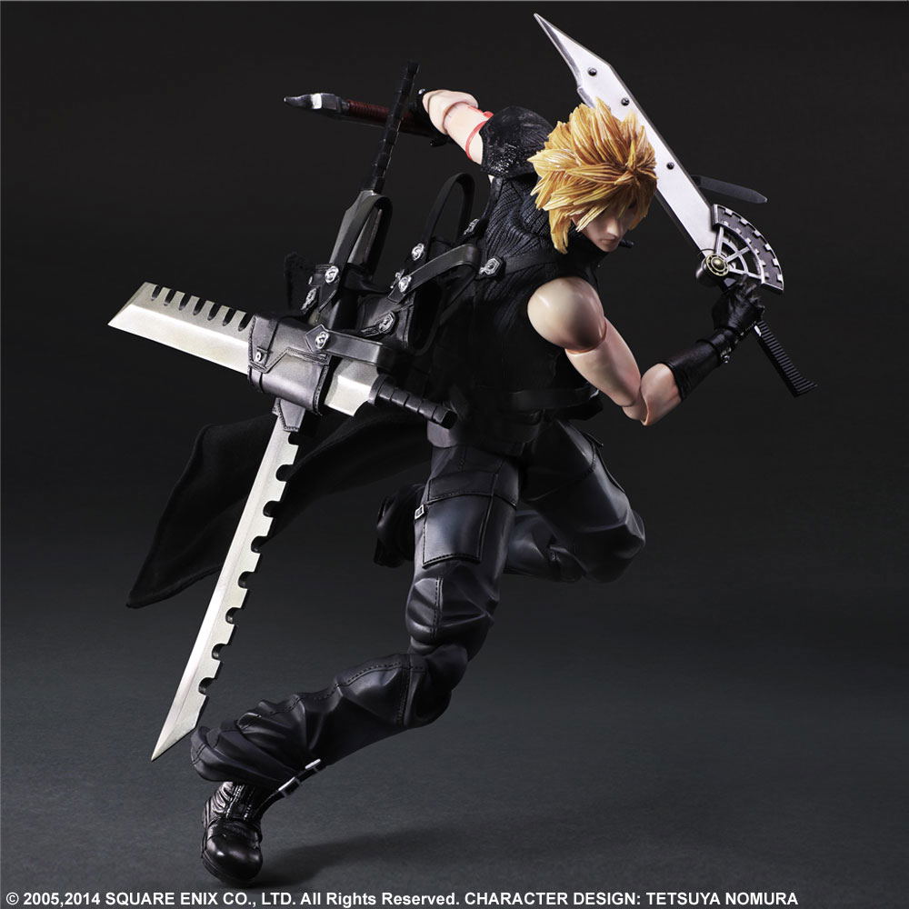 Final Fantasy VII Advent Children Play Arts Kai: Cloud Strife (Re-run)
