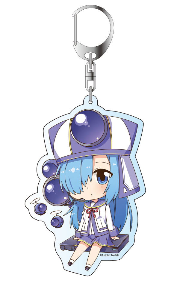 Kadenshoujo Deka Keychain: Sumire image 1