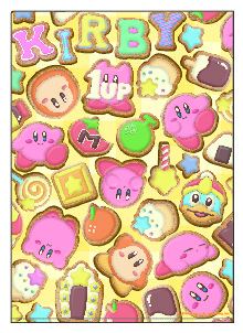 Kirby's Dream Land Clear File: Icing Cookies
