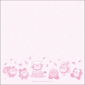 Kirby's Dream Land Square Memo: Kirby & Animal Waddle Dee