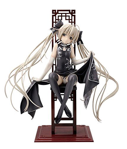 Yosuga no Sora 1/7 Scale Pre-Painted PVC Figure: Kasugano Sora Black Cheongsam Ver. [Miyazawa Limited Edition] image 1