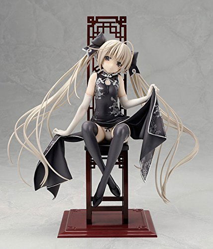 Yosuga no Sora 1/7 Scale Pre-Painted PVC Figure: Kasugano Sora Black Cheongsam Ver. [Miyazawa Limited Edition] image 2