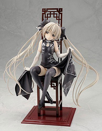 Yosuga no Sora 1/7 Scale Pre-Painted PVC Figure: Kasugano Sora Black Cheongsam Ver. [Miyazawa Limited Edition] image 3