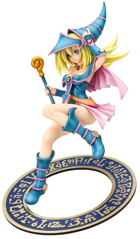 Yu-Gi-Oh! 1/7 Scale Pre-Painted PVC Figure: Dark Magician Girl image 1