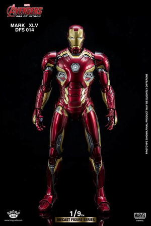 King Arts Avengers Age of Ultron 1/9 Diecast Figure Series: Iron Man Mark XLV_