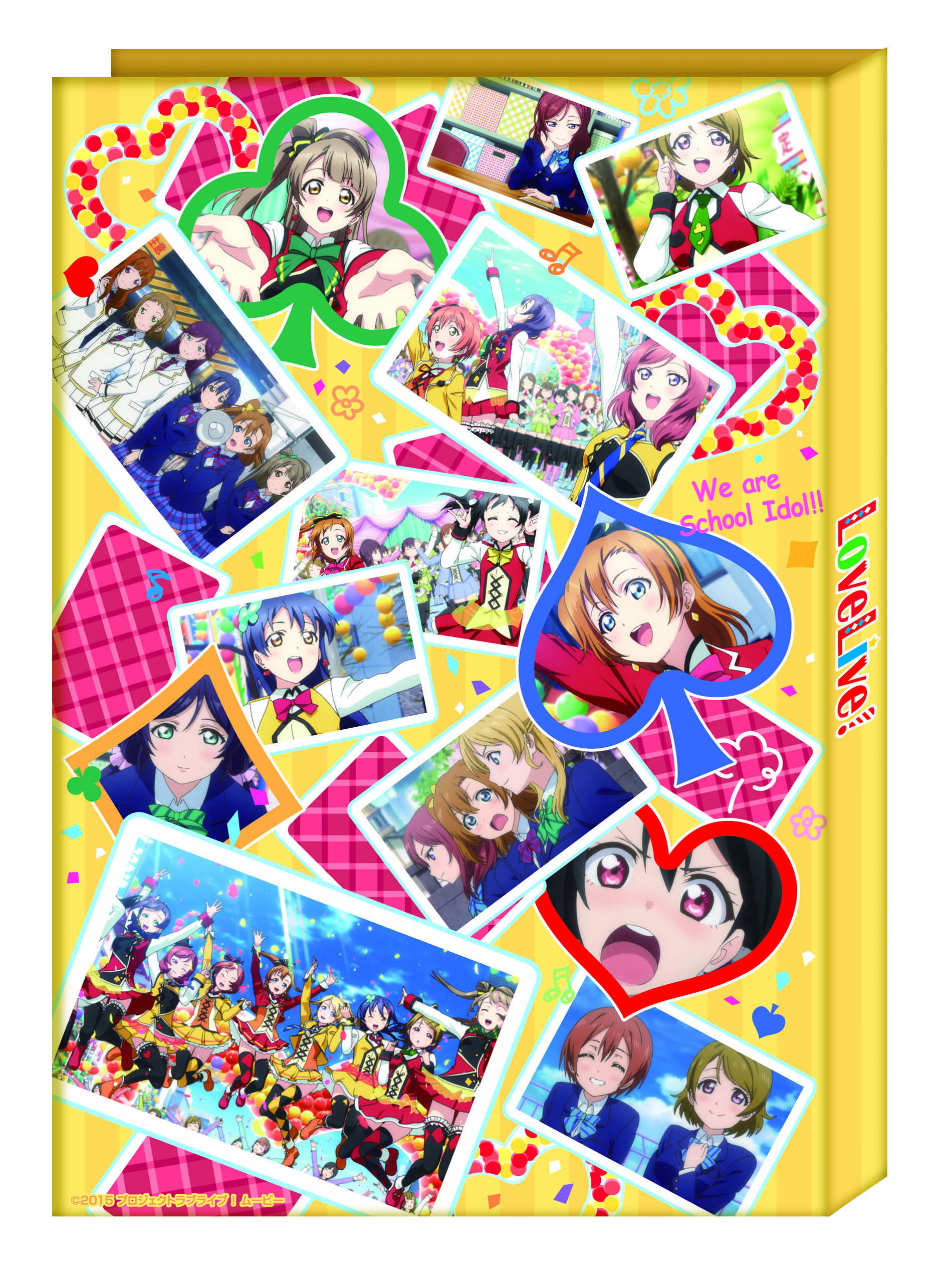 Love Live! The School Idol Movie Sticky Book: Sunny Day Song Ver