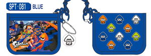 Splatoon RF Wallet Blue SPT-081_