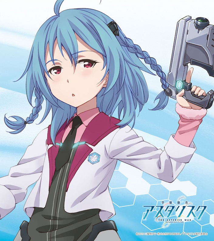 The Asterisk War Mini Shikishi Sasamiya Saya image 1