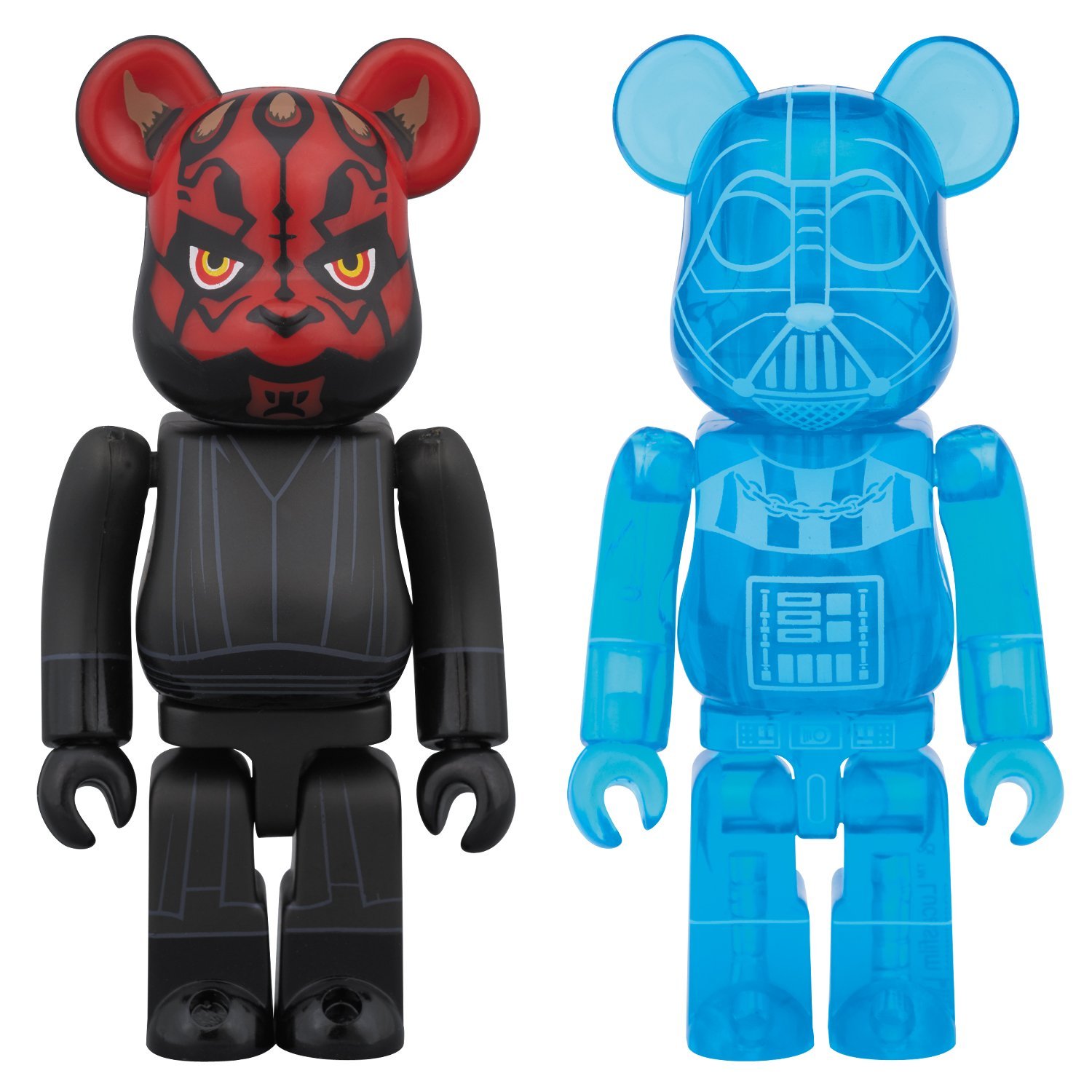 ベアブリックDARTH VADER HOLOGRAPHIC DARTH MAUL BE@RBRICK Star Wars: Darth Vader Holographic Ver. & Darth Maul (2