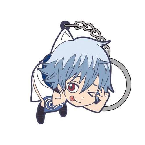 Gintama Tsumamare Keychain: Ginko (Re-run) image 1