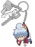 Gintama Tsumamare Keychain: Winter Costume Gin-san thumbnail 3