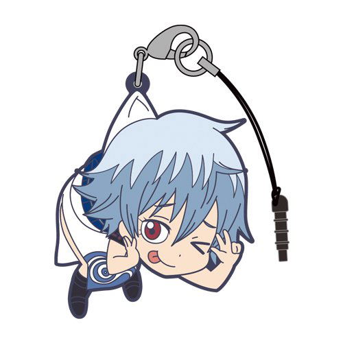 Gintama Tsumamare Strap: Ginko (Re-run) image 1