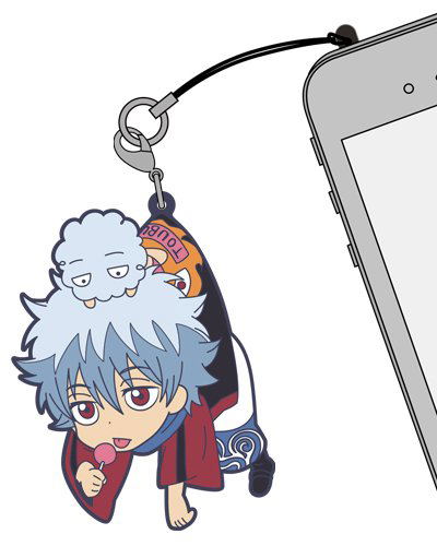 Gintama Tsumamare Strap: Winter Costume Gin-san image 3