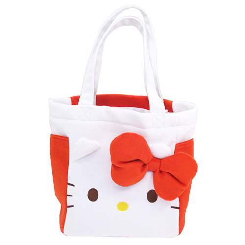 Hello Kitty Plush Tote Bag