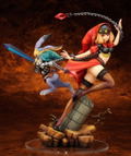 Odin Sphere 1/8 Scale Pre-Painted PVC Figure: Velvet with Cornelius thumbnail 2