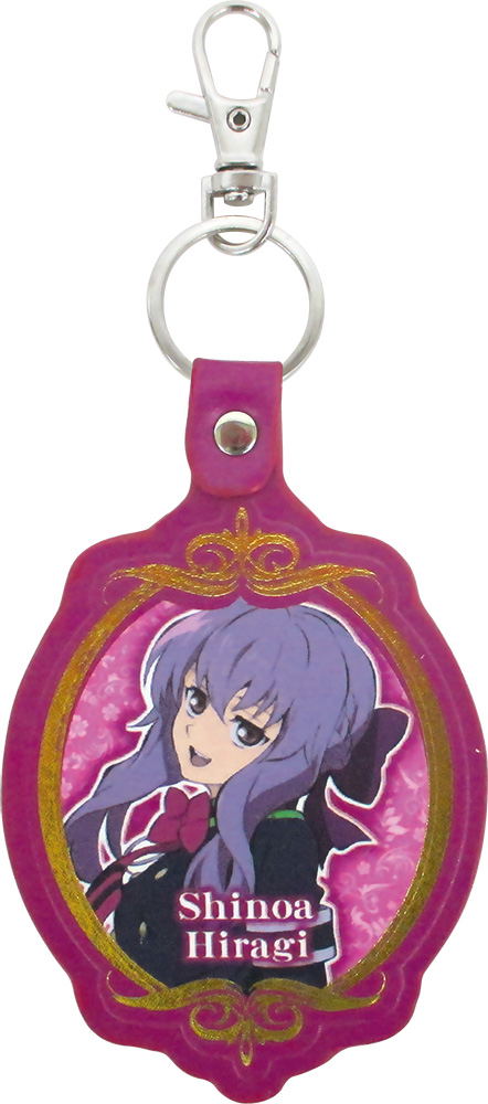 Seraph of the End Leather Key Ring: Hiiragi Shinoa image 1