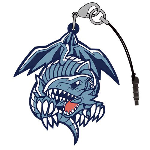 Yu Gi Oh! Duel Monsters Tsumamare Strap: Blue Eyes White Dragon (Re-run) image 1