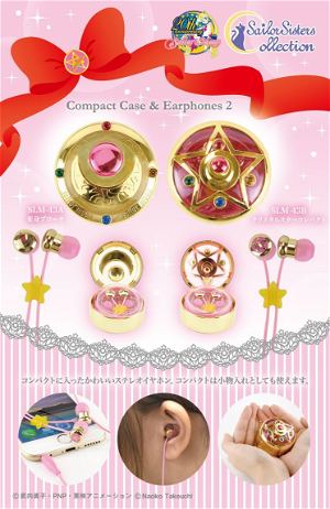 Bishoujo Senshi Sailor Moon Compact Case & Earphones 2 Crystal Star Compact SLM-43B