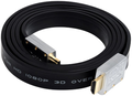 Cabos 4K High-Speed HDMI Cable with Ethernet (2m) (Black) thumbnail 1