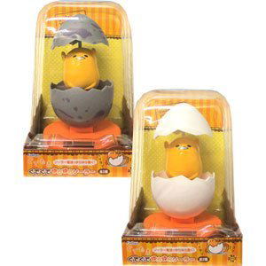 Gudetama Gudegude Wobbly Solar Toy (Quail Egg)_