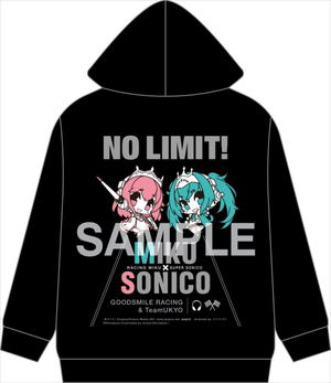 Hatsune Miku GT Project Parka: Racing Miku x Super Sonico_