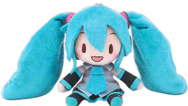 Vocaloid Fluffy Mascot: Hatsune Miku