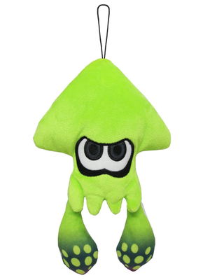 Splatoon All Star Collection Plush: Lime Green Splatoon Squid (S)_