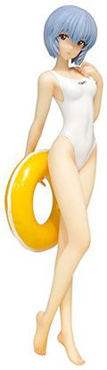 Beach Queens Evangelion 1/10 Scale Pre-Painted Figure: Ayanami Rei Comic Ver. thumbnail 1